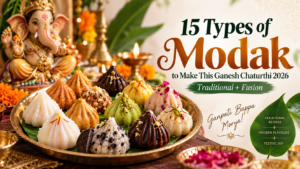 15 Types of Modak for Ganesh Chaturthi 2026 - traditional and fusion varieties