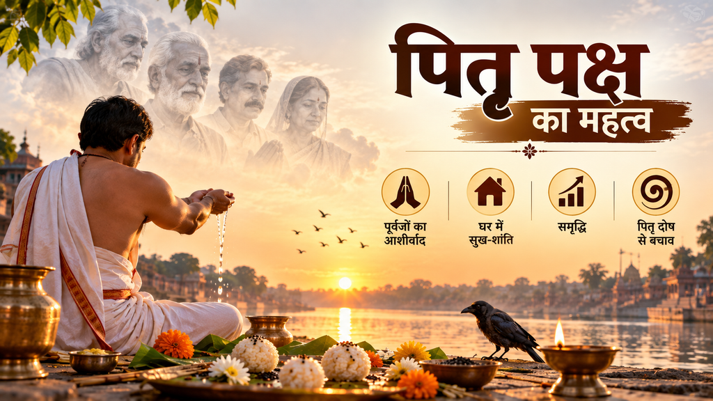 पितृ पक्ष में पितरों का तर्पण और श्राद्ध पूजा का महत्व